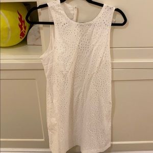 Banana republic white summer dress
